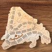 Newfoundland Cribbage Board
