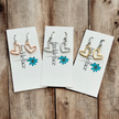 Open Heart Hook Earrings
