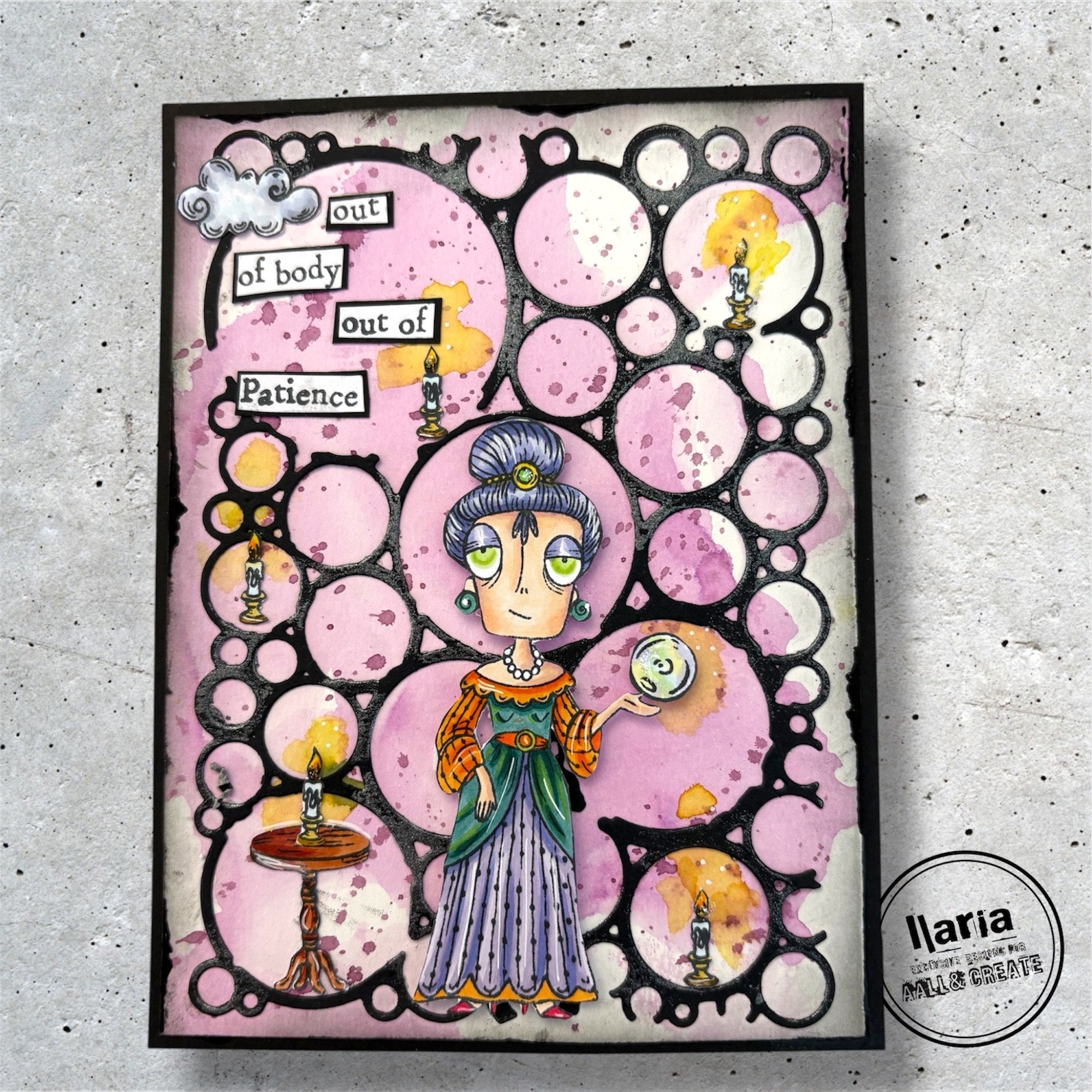 AALL and Create - A7 Stamp Set - Channeling Dee