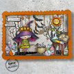 AALL and Create - A7 Stamp Set - Wee Witch