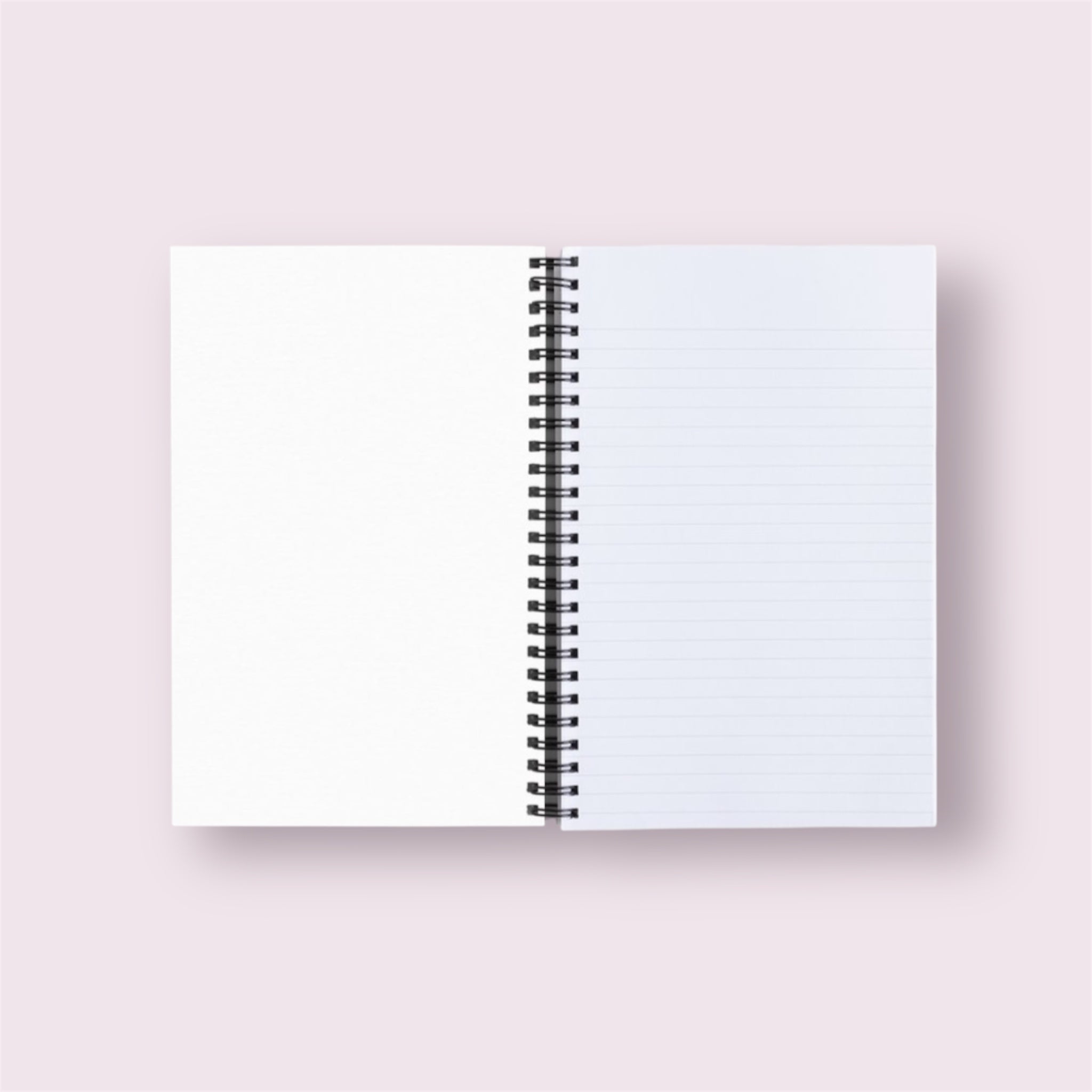 Purple Fields Notebook