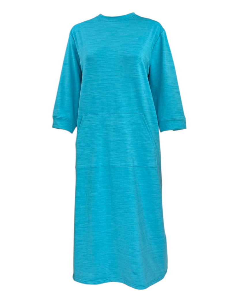 Adaptive Open Back Ladies Stretch Fleece Dress