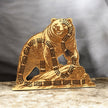 Grizzly Bear Cribbage Board-3 Player Track