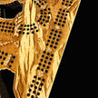 Grizzly Bear Cribbage Board-3 Player Track