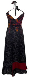 PRC7669 Avatar Pure Silk Maxi Dress with Belt