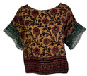 PRC6170 Avatar Pure Silk Boxy Top