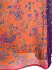 PRG7085 Sheer Avatar Pure Silk Capelet Poncho