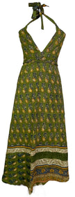 PRC7759 Avatar Pure Silk Maxi Dress with Belt