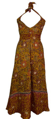 PRC7679 Avatar Pure Silk Maxi Dress with Belt