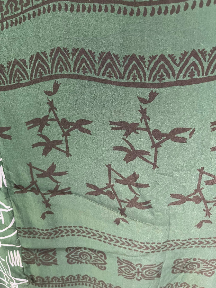 PRC7014 Avatar Pure Silk Waterfall Top