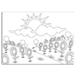 Picture Embossing Folder Summer Flowers