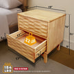 Elara Solid Wood Nightstand