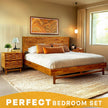 Elara Solid Wood Nightstand
