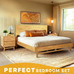 Elara Solid Wood Nightstand