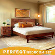 Elara Solid Wood Nightstand