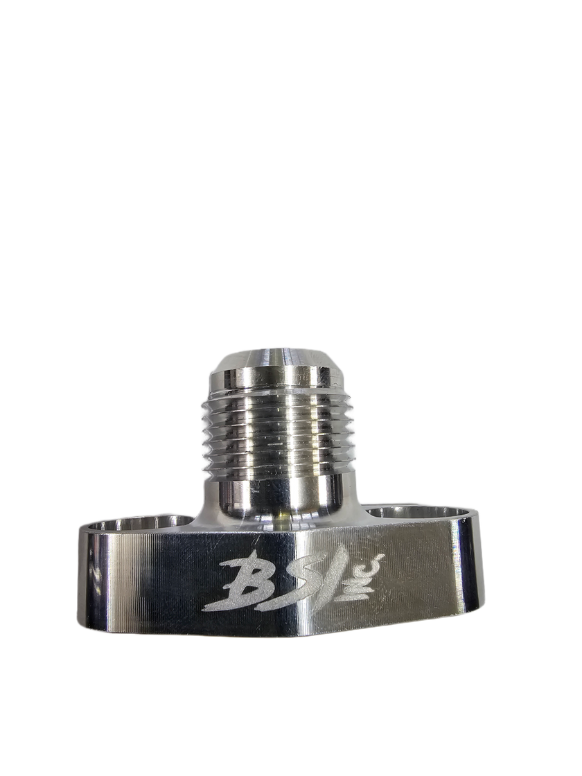 35mm Billet 10AN Turbo Drain Oil Flange for Small-Frame Turbochargers