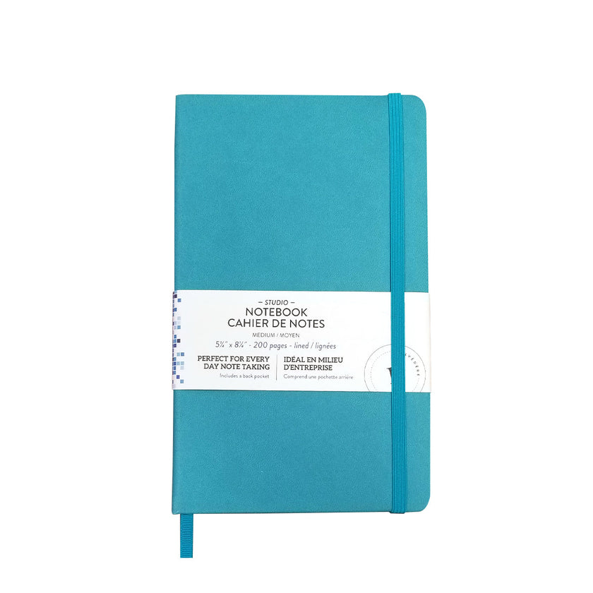Pierre Belvedere - A-5 (Medium) Notebook Teal