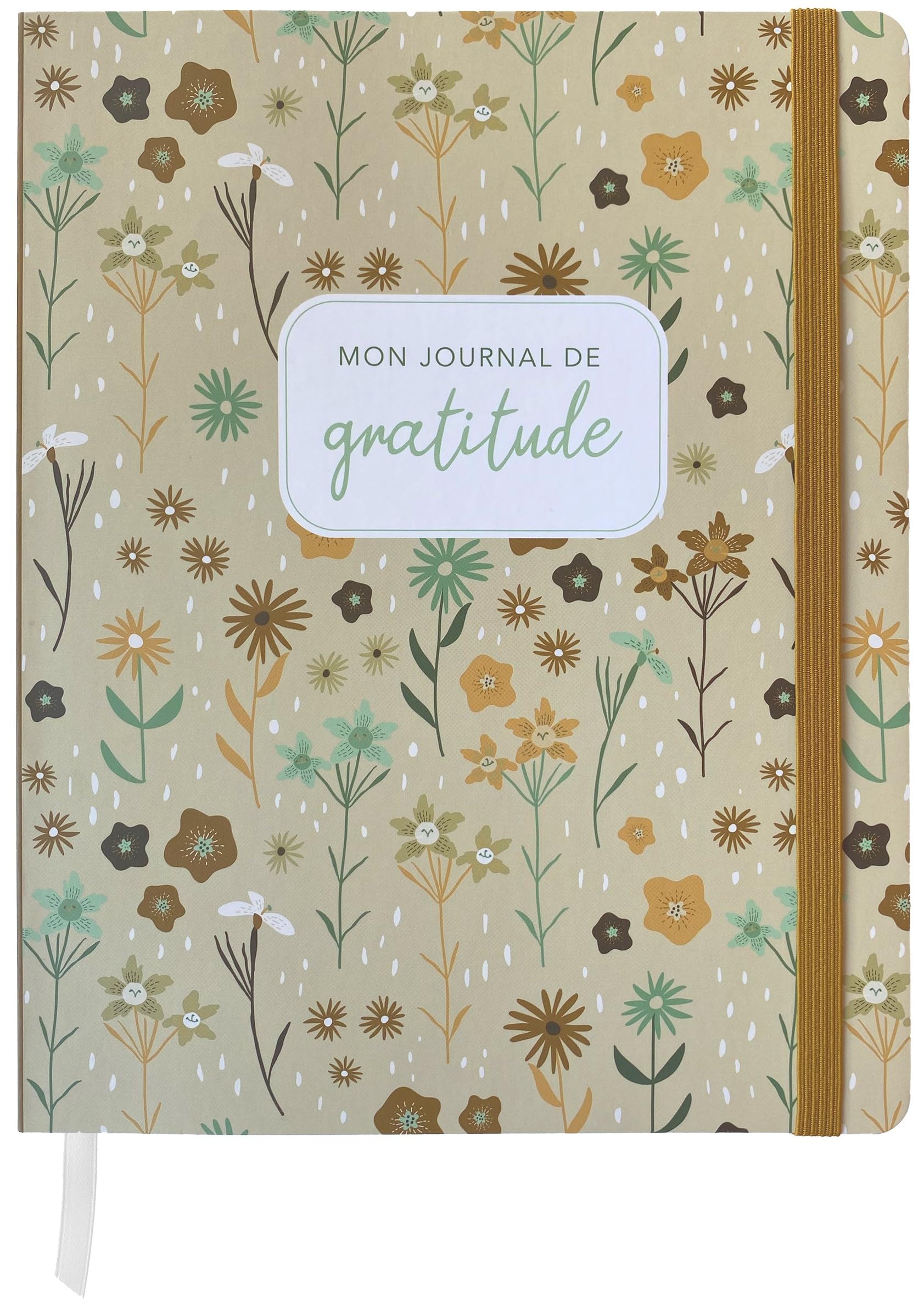 Pierre Belvedere - Journal De Gratitude - Beige Flowers