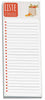 Pierre Belvedere - Note Pad - Liste D'Épicerie (4X10)