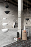 Pif Paf Puf Hanging Storage - 2 Bowls - White