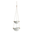 Pif Paf Puf Hanging Storage - 2 Bowls - White