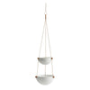 Pif Paf Puf Hanging Storage - 2 Bowls - White
