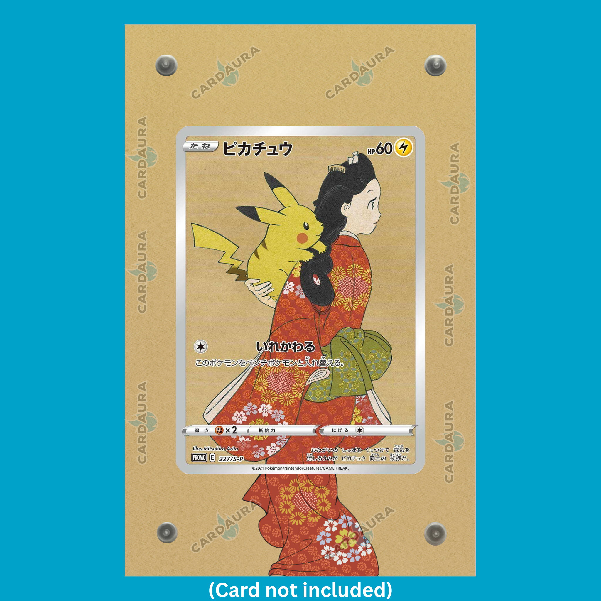 Stamp Pikachu Kimono 227/SP Promo (Ungraded) Display Case