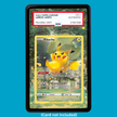 Pikachu GG30/GG70 Crown Zenith (Graded) Display Case