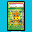 Poncho-Wearing Pikachu Charizard 208/XY-P (Graded) Display Case