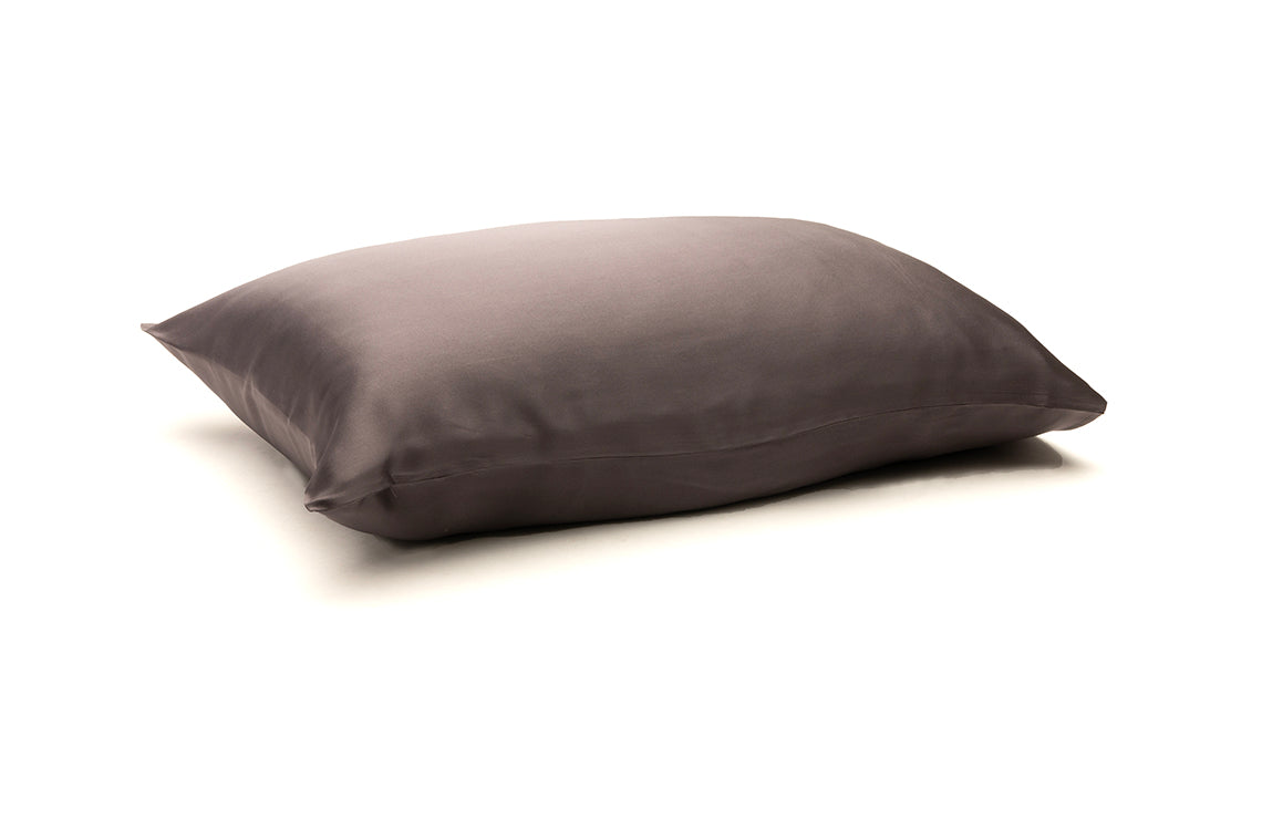 Silk Pillowcase Dark Grey (Envelope Style)
