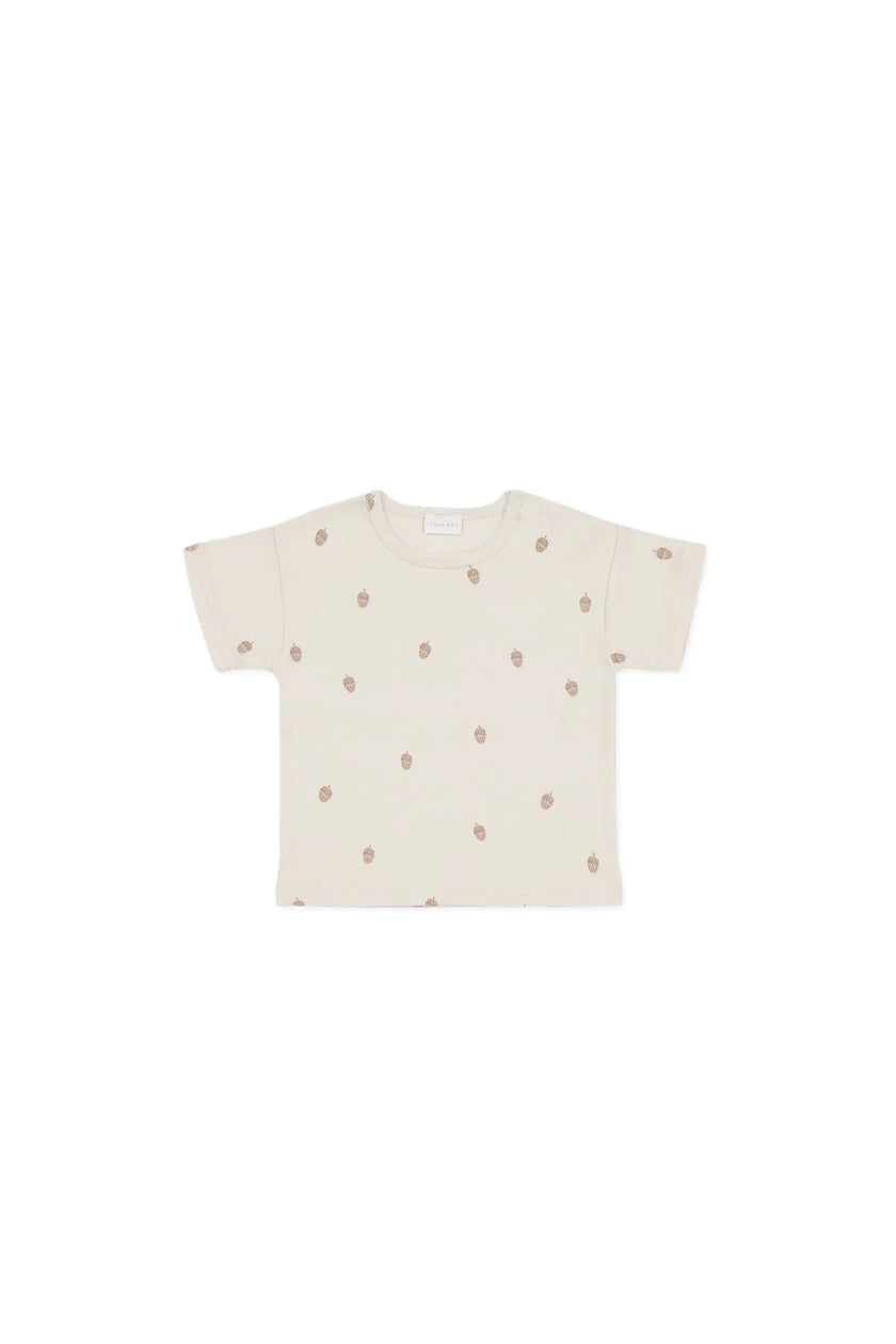 Pima Cotton Hunter Tee - Acorns Tofu | Jamie Kay