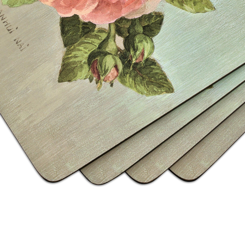 Pimpernel - Antique Rose Set of 4 Placemats | 15.7 x 11.7 Inch