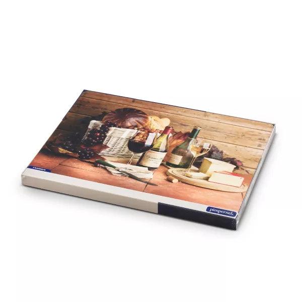 Pimpernel - Artisan Wine Set of 4 Placemats | 15.7 x 11.7 Inch