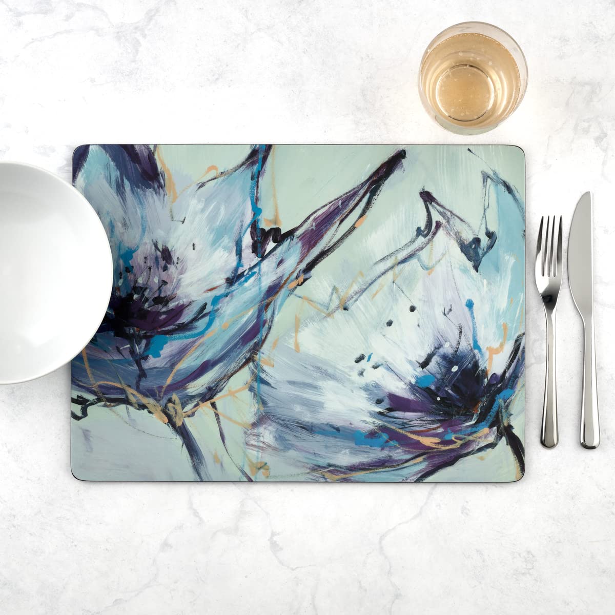 Pimpernel - BLOOMS IN LILAC PLACEMATS (Set of 4)
