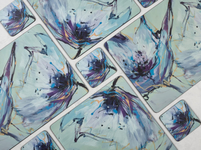Pimpernel - BLOOMS IN LILAC PLACEMATS (Set of 4)