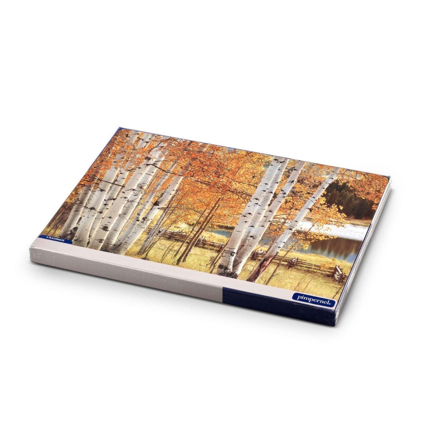 Pimpernel - Birch Beauty Mat 16X12