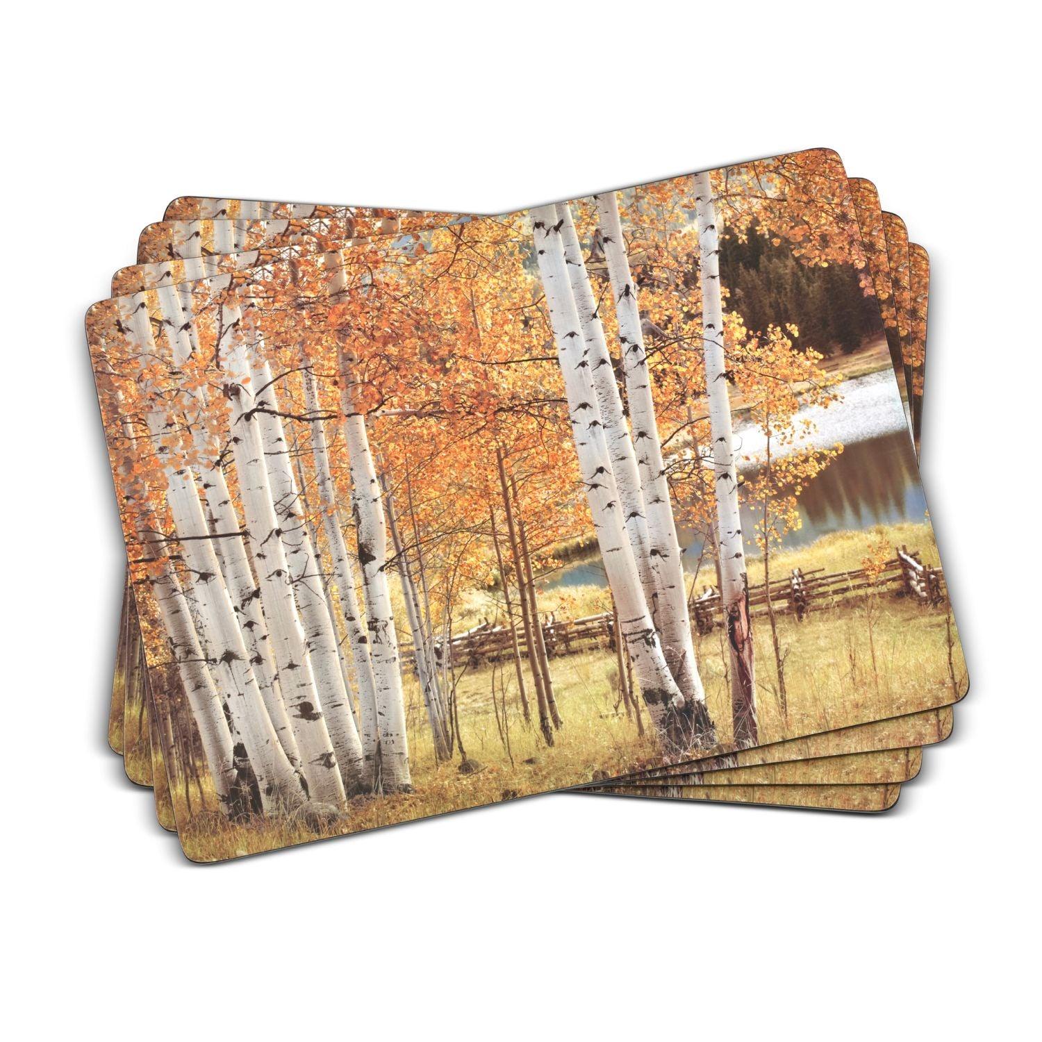 Pimpernel - Birch Beauty Mat 16X12