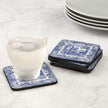 Pimpernel - Blue Italian Coasters (Set of 6) | 4 x 4 Inches