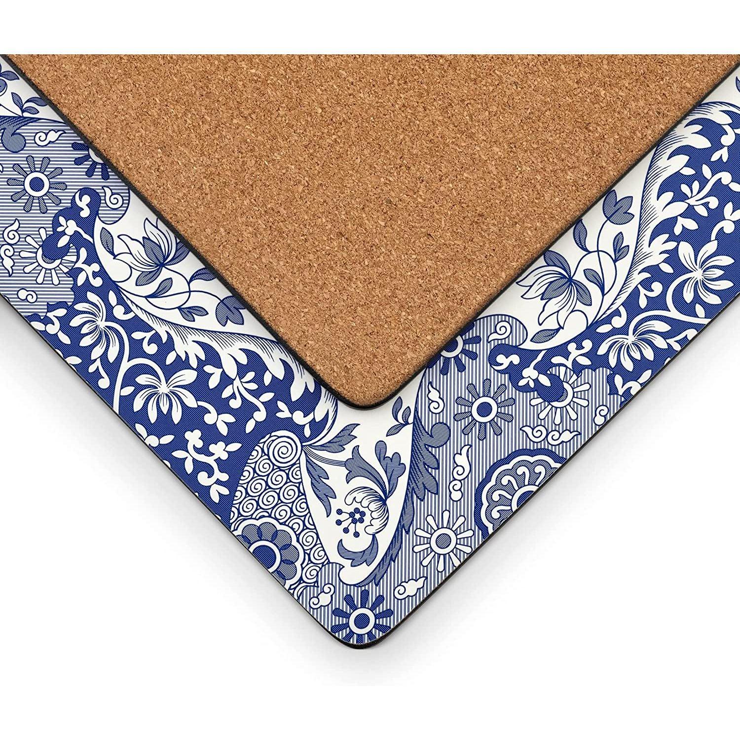 Pimpernel - Blue Italian Placemats (Set of 4) | 16 x 12 Inches
