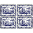 Pimpernel - Blue Italian Placemats (Set of 4) | 16 x 12 Inches