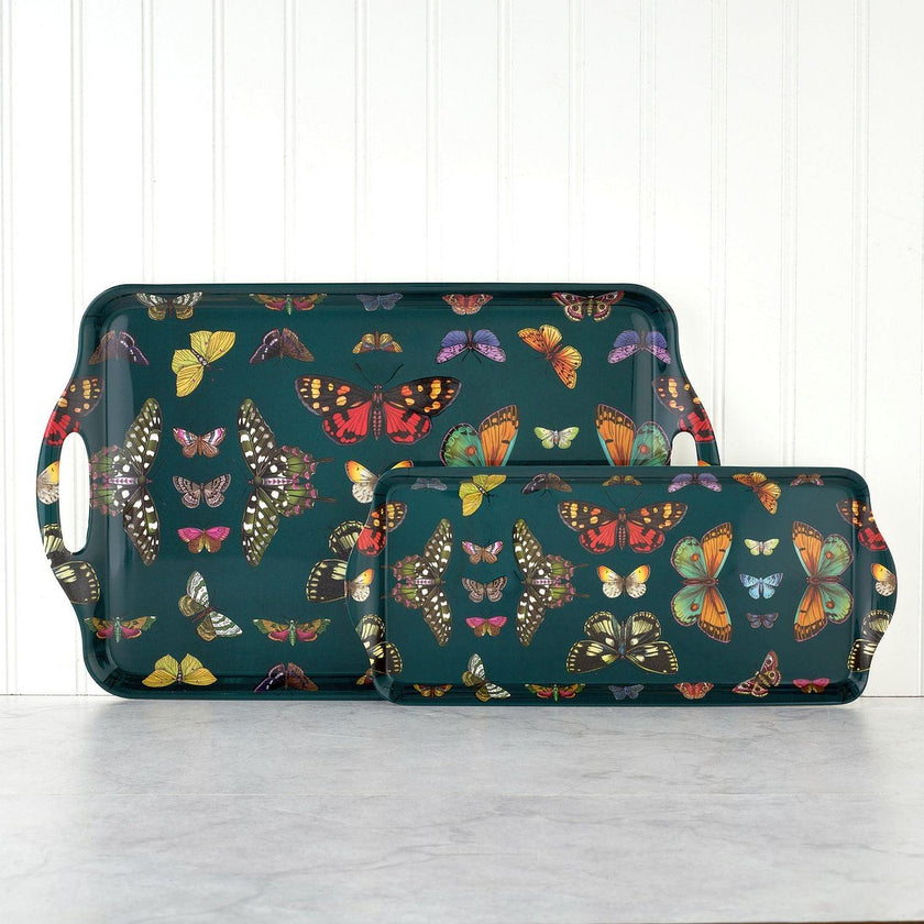 Pimpernel - Botanic Garden Harmony - Melamine Handled Tray | 18.9 x 11.6 in