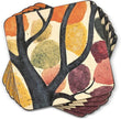 Pimpernel - Dancing Branches Set of 6 Coasters | 4 x 4 in