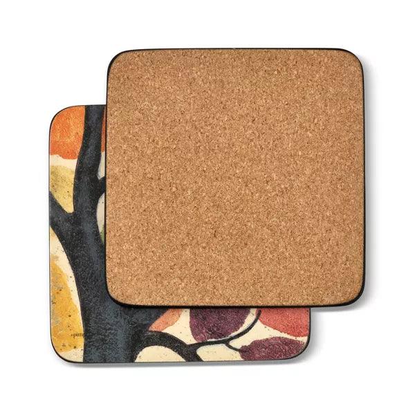 Pimpernel - Dancing Branches Set of 6 Coasters | 4 x 4 in
