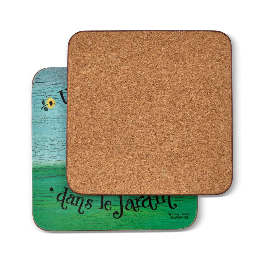 Pimpernel - Dans Le Jardin Set of 6 Coasters | 4 x 4 Inches