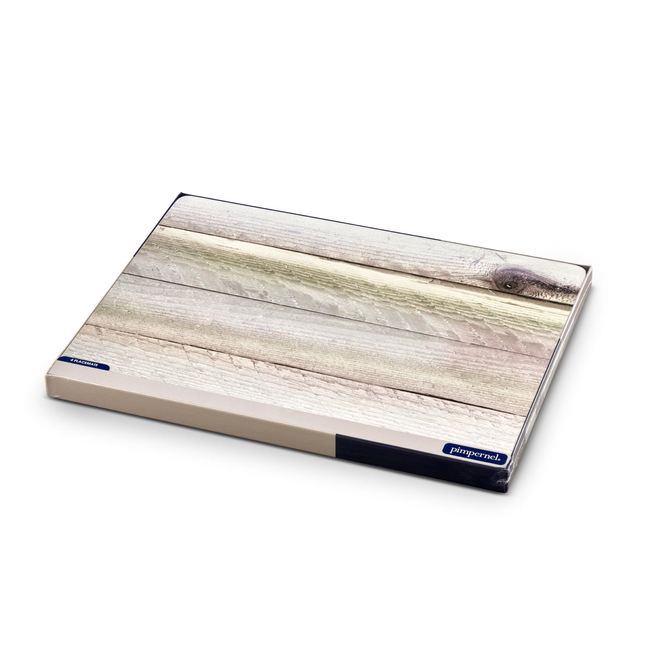 Pimpernel - Driftwood Set of 4 Placemats  | 15.7 x 11.7 Inches