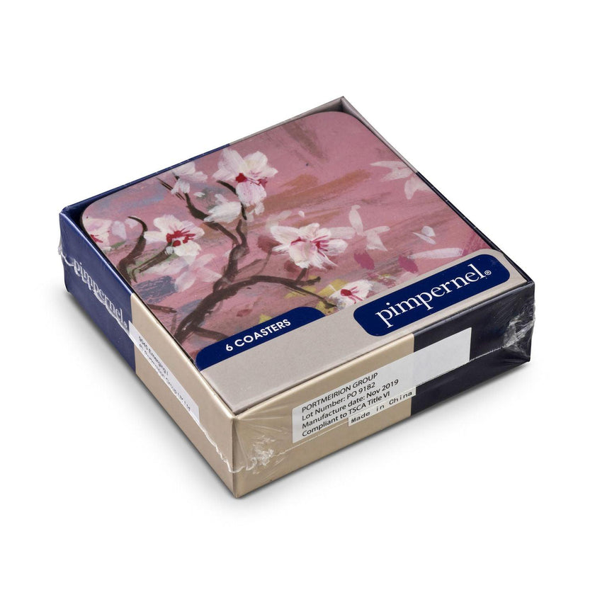 Pimpernel - Emerging I Set of 6 Coasters | 4 x 4 Inches