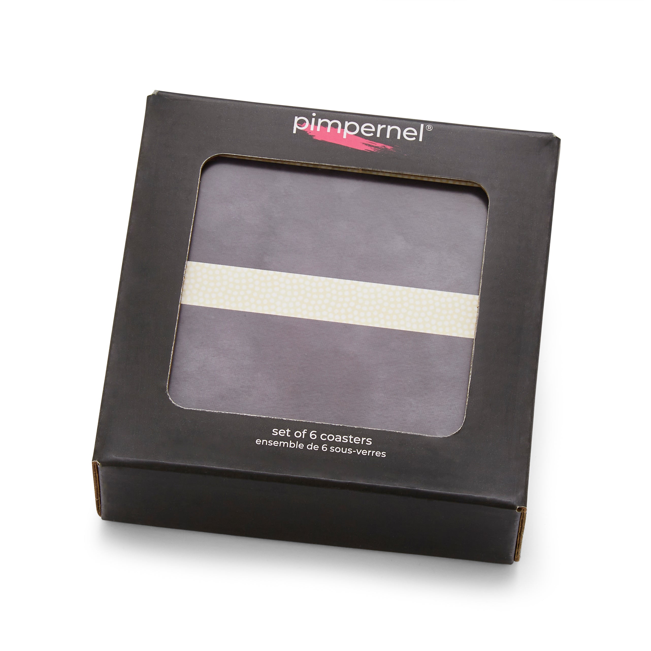 Pimpernel - MONO STRIPE COASTERS S/6 - 4