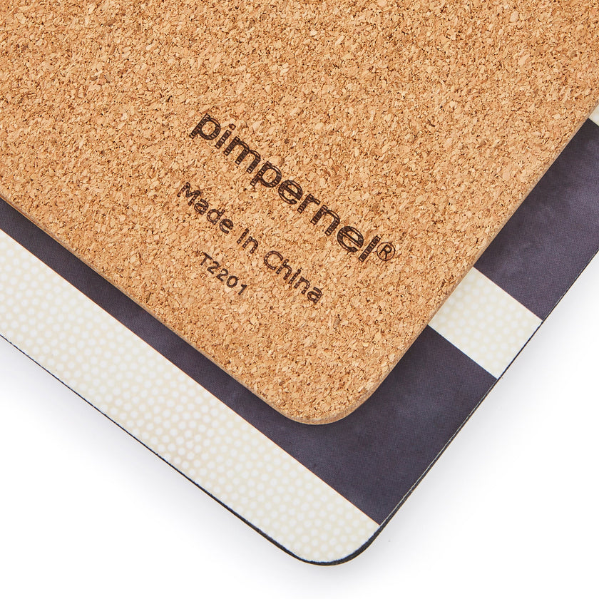 Pimpernel - MONO STRIPE COASTERS S/6 - 4