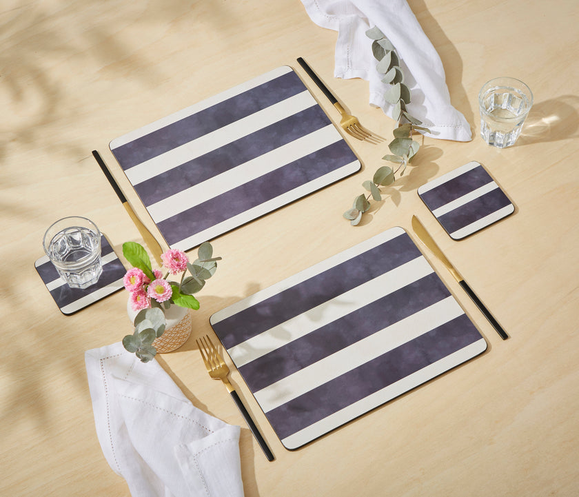 Pimpernel - MONO STRIPE COASTERS S/6 - 4