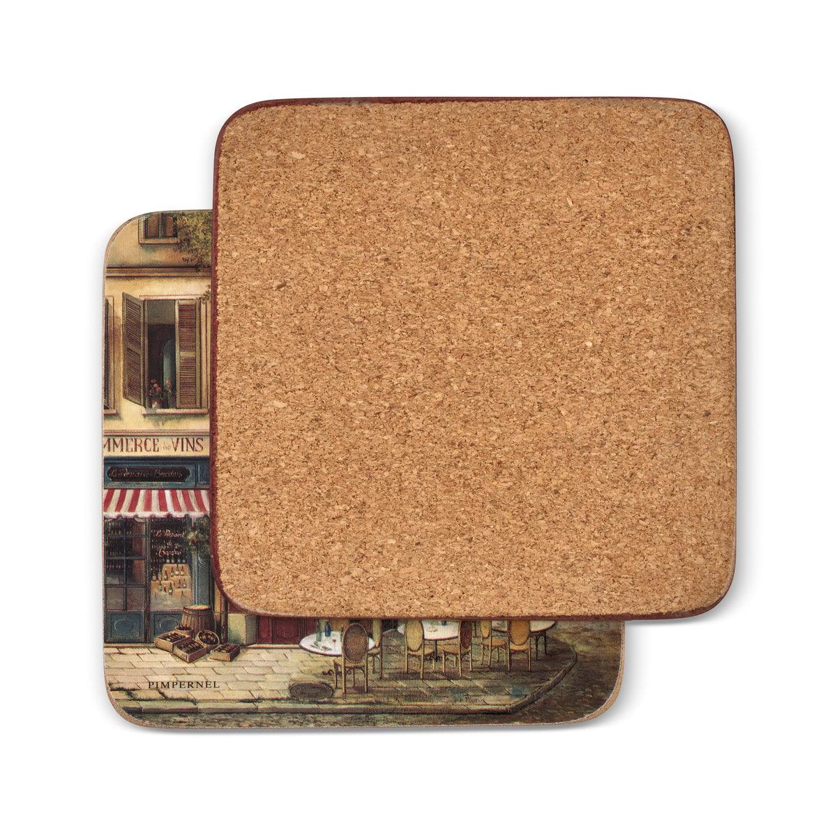 Pimpernel - Parisian Scenes Set of 6 Coasters | 4 x 4 Inches